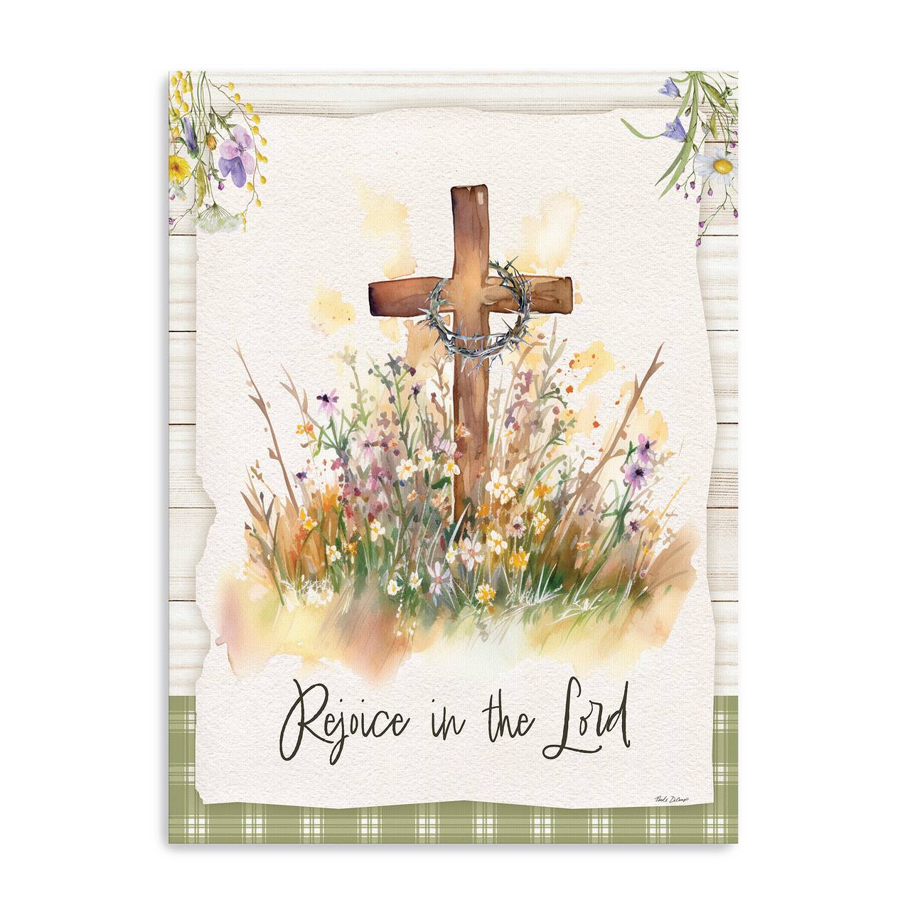 Lumaprints Rejoice in the Lord Canvas Giclée Art